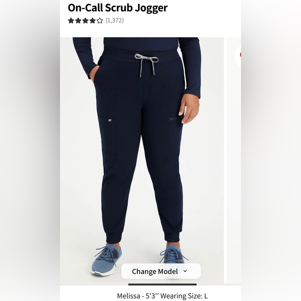 On call Fabletics Jogger Scrub Pants